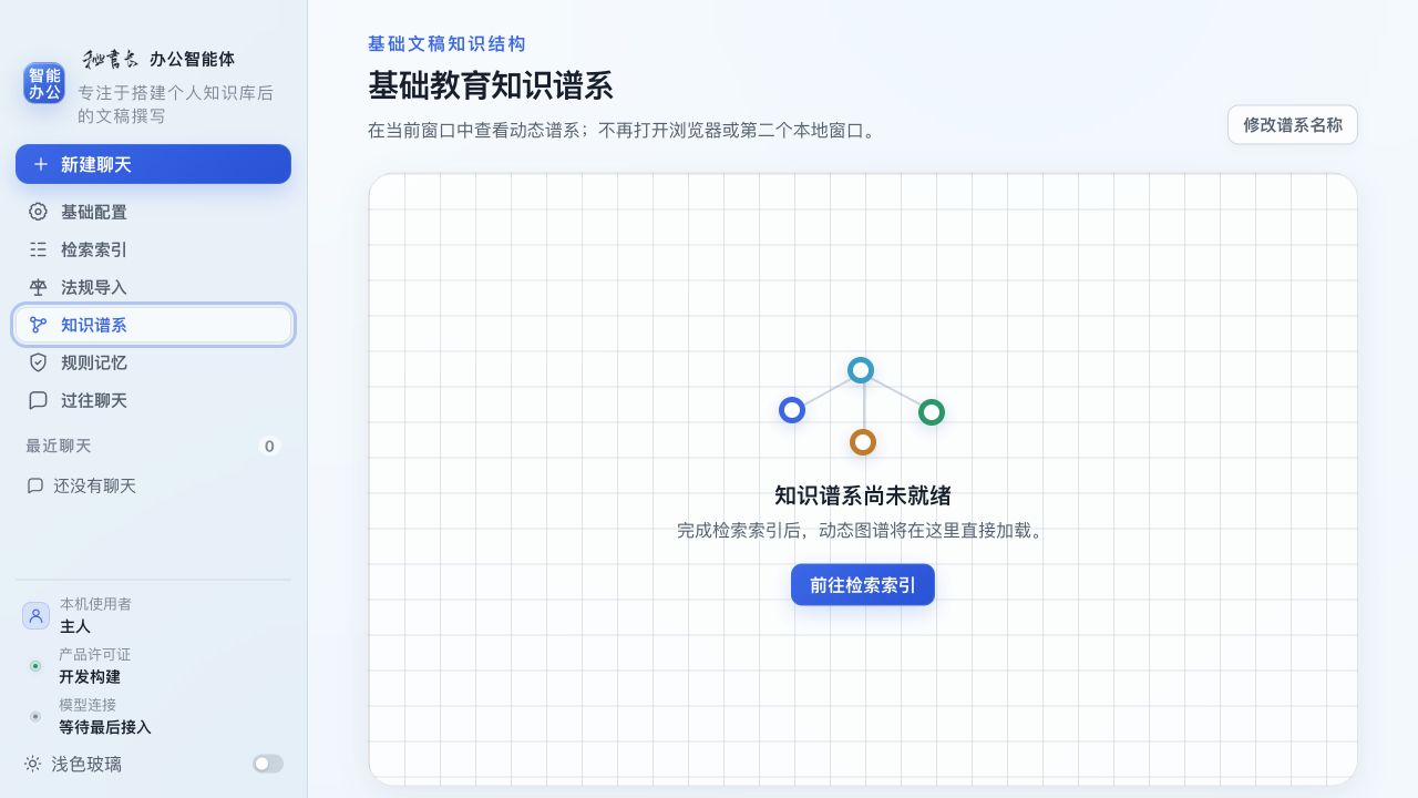 知识谱系真实应用界面